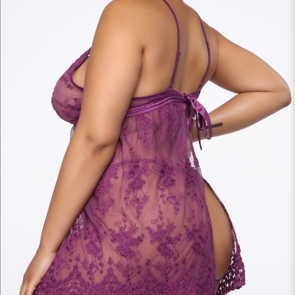 Fashion Nova Other - Purple lingerie- NEW